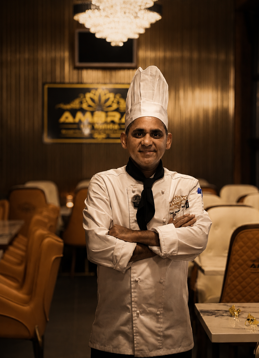 Executive Chef Jayendra Anthwal The Ambrai Melbourne